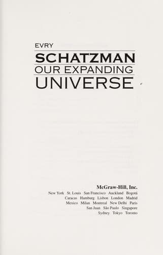 Tapa de Our expanding universe
