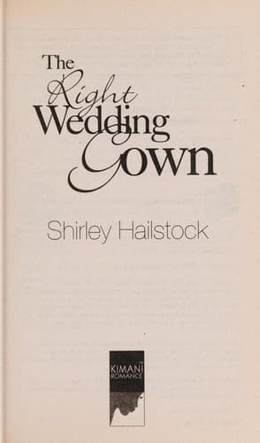 Tapa de The right wedding gown