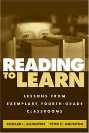 Tapa de Reading to learn