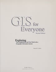 Tapa de GIS for everyone
