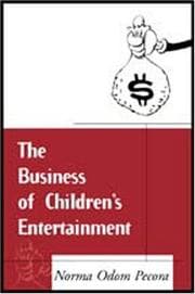 Tapa de The business of children's entertainment
