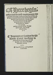 Tapa de Here beginnith a litel treatise conteyning the jugement of urynes ...