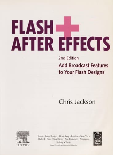 Tapa de Flash + After Effects