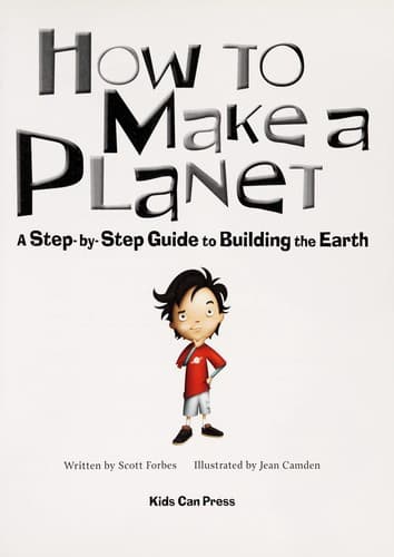 Tapa de How to make a planet