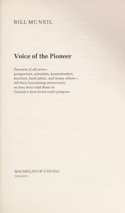 Tapa de Voice of the Pioneer