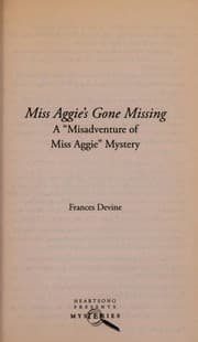 Tapa de Miss Aggie's gone missing