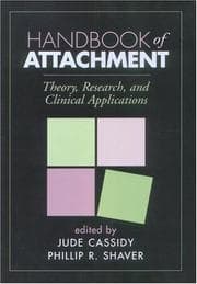 Tapa de Handbook of Attachment