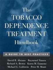 Tapa de The tobacco dependence treatment handbook