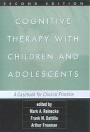 Tapa de Cognitive therapy with children and adolescents