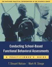 Tapa de Conducting school-based functional behavioral assessments