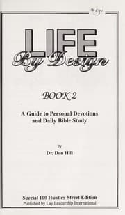 Tapa de Life by design