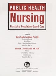 Tapa de Public health nursing