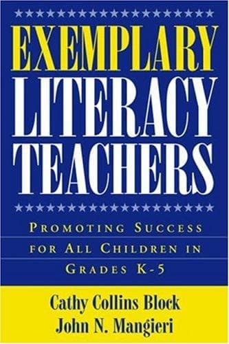 Tapa de Exemplary literacy teachers