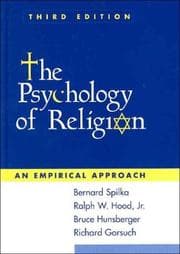 Tapa de The psychology of religion
