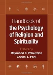 Tapa de Handbook of the psychology of religion and spirituality