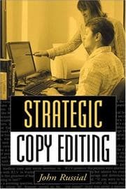 Tapa de Strategic copy editing