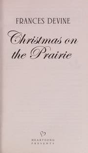 Tapa de Christmas on the prairie