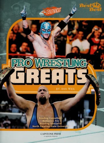 Tapa de Pro wrestling greats