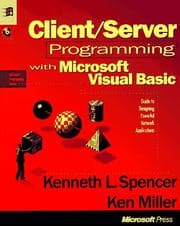 Tapa de Client/server programming with Microsoft Visual Basic