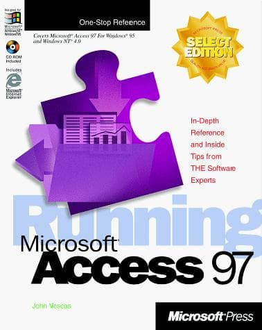 Tapa de Running Microsoft Access 97