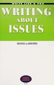 Tapa de Writing about issues