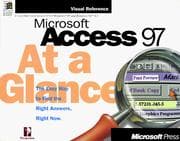 Tapa de Microsoft  Access 97 At a Glance (At a Glance (Microsoft))