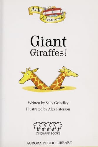 Tapa de Giant giraffes!
