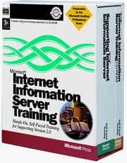 Tapa de Microsoft Internet Information Server training