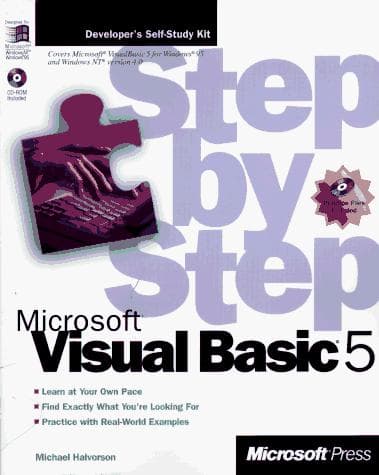 Tapa de Microsoft Visual Basic 5 step by step