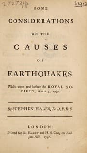 Tapa de Some considerations on the causes of earthquakes