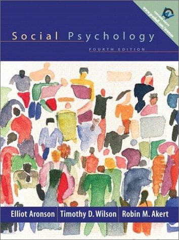 Tapa de Social psychology