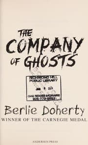 Tapa de The company of ghosts