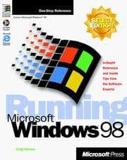Tapa de Running Microsoft Windows 98