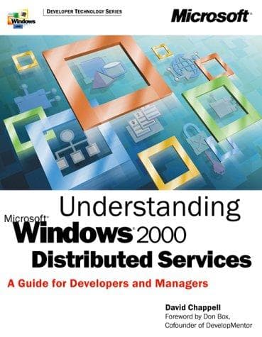 Tapa de Understanding Microsoft Windows 2000 distributed services