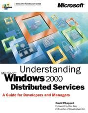 Tapa de Understanding Microsoft Windows 2000 distributed services