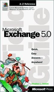 Tapa de Microsoft Exchange 5.0 field guide