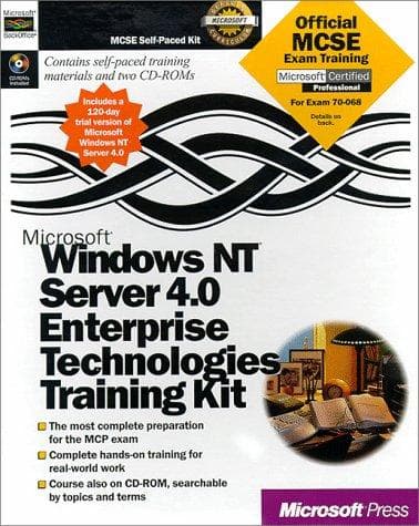 Tapa de Supporting Microsoft Windows NT server in the enterprise.