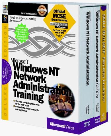 Tapa de Microsoft Windows Nt Network Administration Training Kit: Hands-On, Self-Paced Training for Supporting Version 4.0.