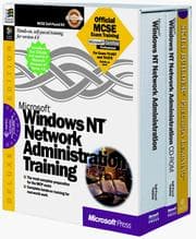 Tapa de Microsoft Windows NT network administration training kit