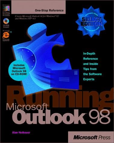 Tapa de Running Microsoft Outlook 98
