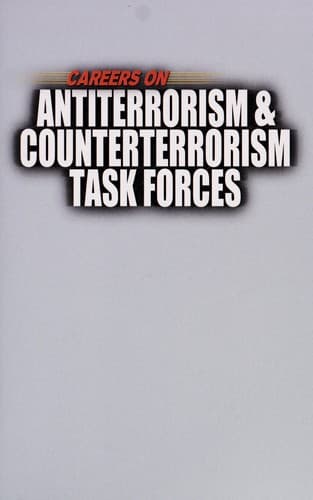 Tapa de Careers on antiterrorism & counterterrorism task forces