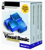 Tapa de Microsoft Visual Basic 6.0 deluxe learning edition