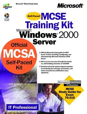 Tapa de MCSE Training Kit -- Microsoft(r) Windows(r) 2000 Server