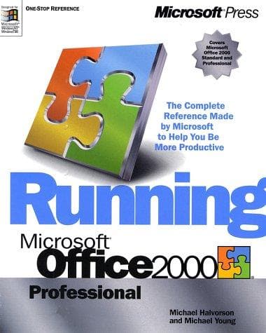 Tapa de Running Microsoft Office 2000