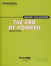 Tapa de The end of Pompeii
