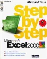 Tapa de Microsoft  Excel 2000 Step by Step