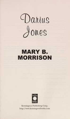 Tapa de Darius Jones