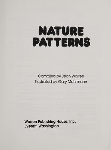 Tapa de Nature patterns