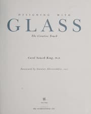Tapa de Designing with glass