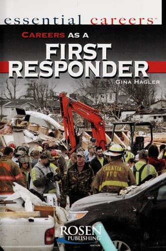Tapa de Careers as a first responder